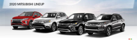 2020 Mitsubishi lineup